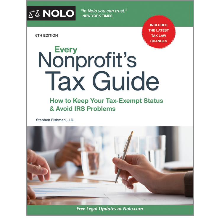 Every Nonprofit's Tax Guide (6th edition) - #4747 
